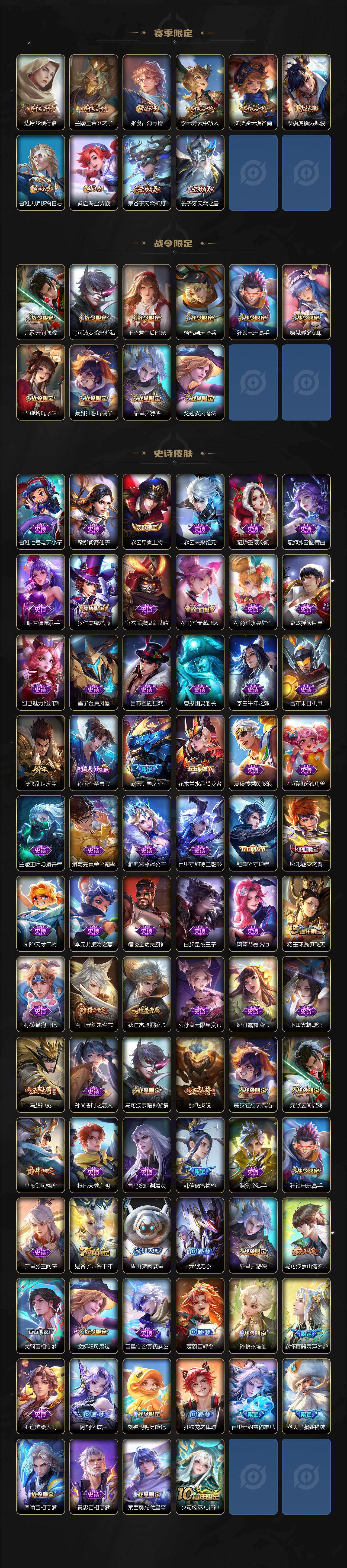 WZ0349664王者荣耀账号详情图3 WZ0349664王者荣耀账号详情图3