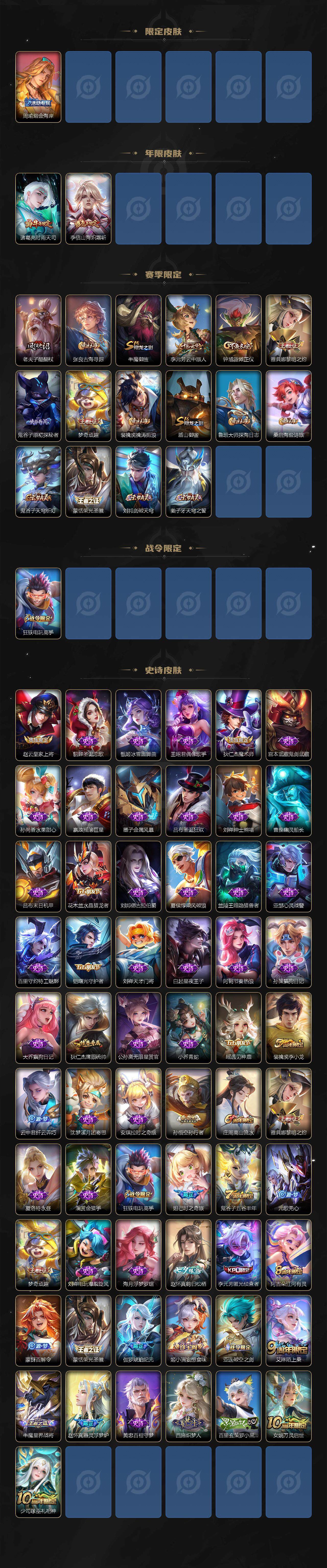 WZQM3436720王者荣耀账号详情图4 WZQM3436720王者荣耀账号详情图4