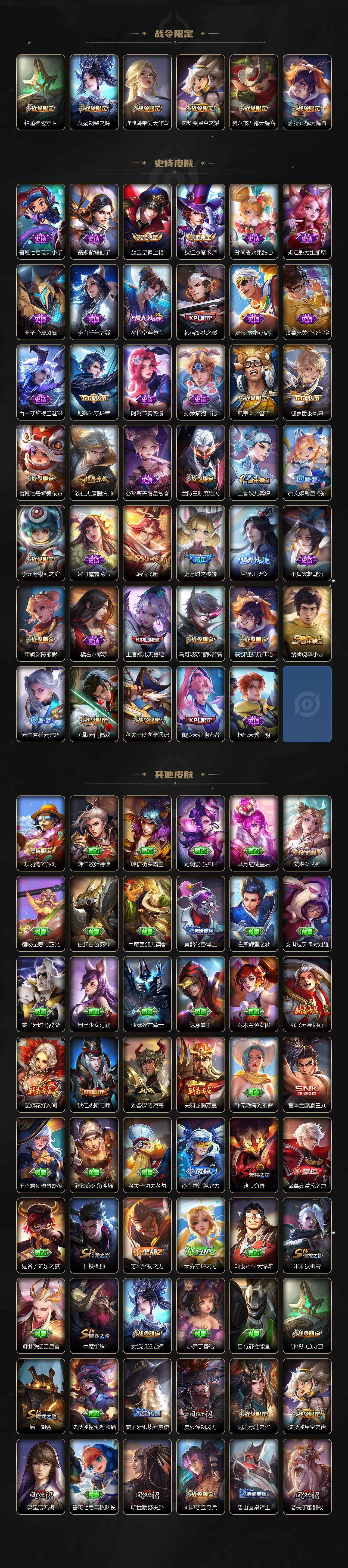 WZCMW3435443王者荣耀账号详情图3