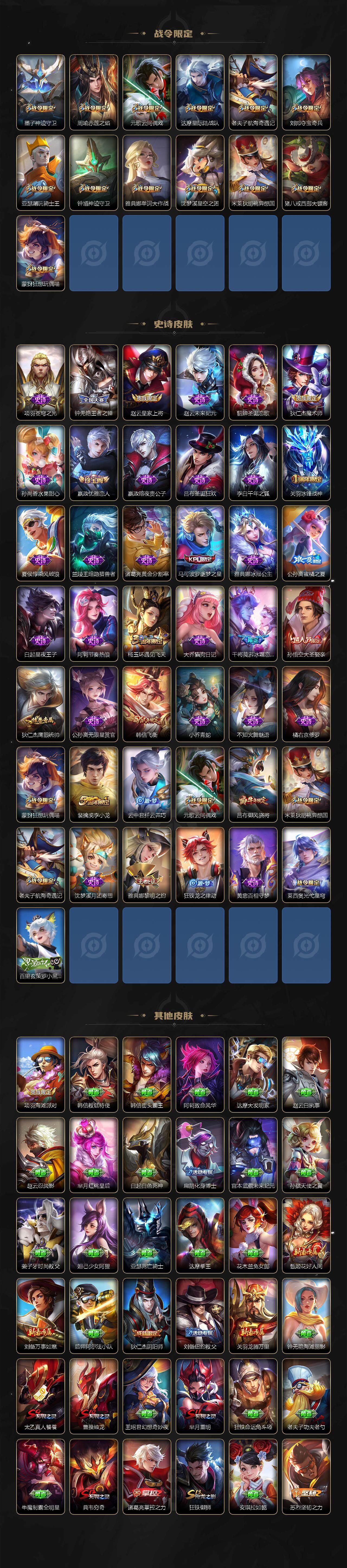 WZ03410069王者荣耀账号详情图3