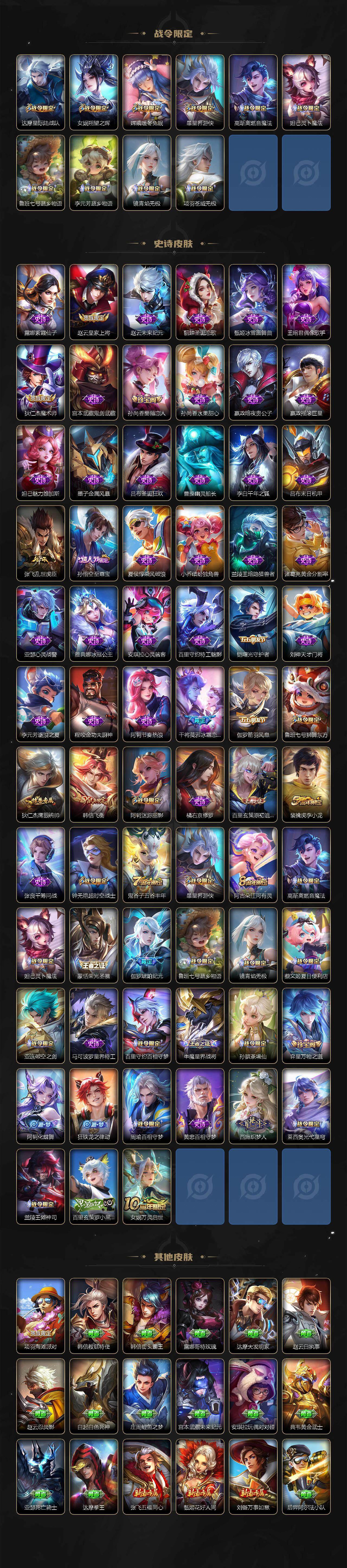 WZLE3439225王者荣耀账号详情图3 WZLE3439225王者荣耀账号详情图3