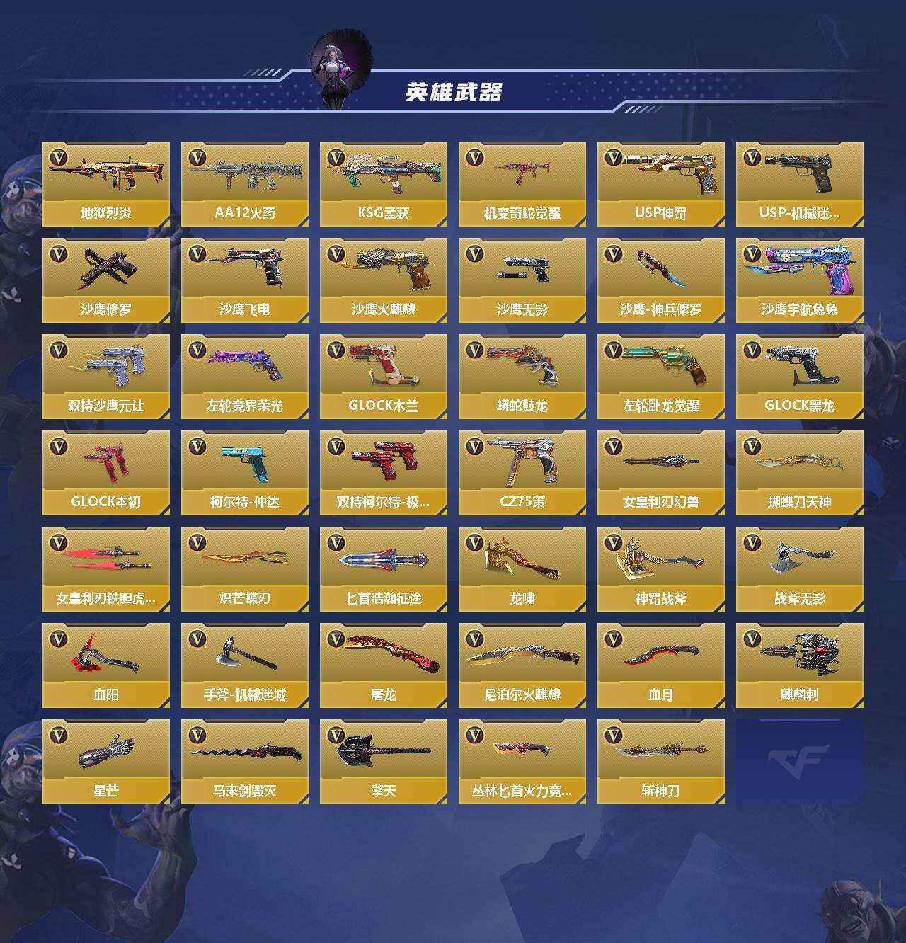 CFMEY370815枪战王者账号详情图3 CFMEY370815枪战王者账号详情图3