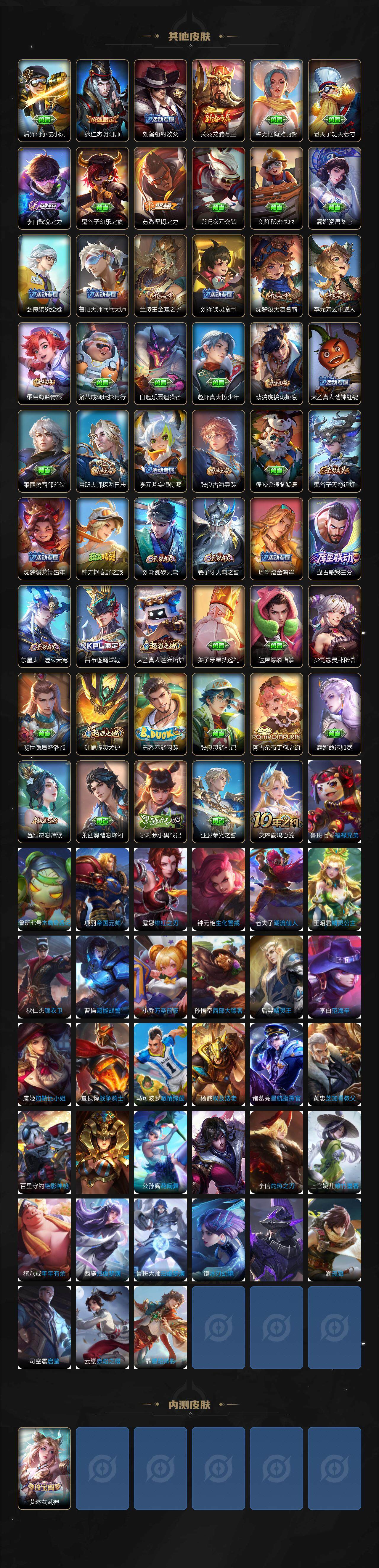 WZLE3439117王者荣耀账号详情图3