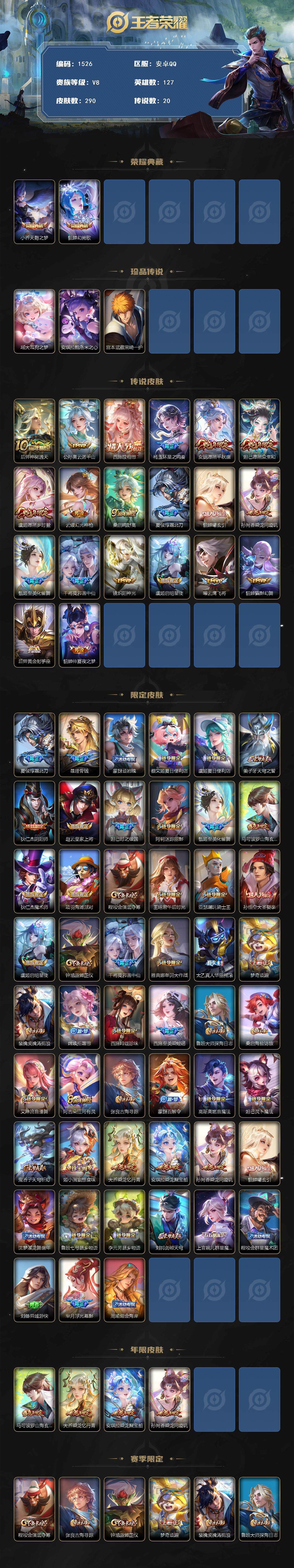 WZCMW3436440王者荣耀账号详情图2