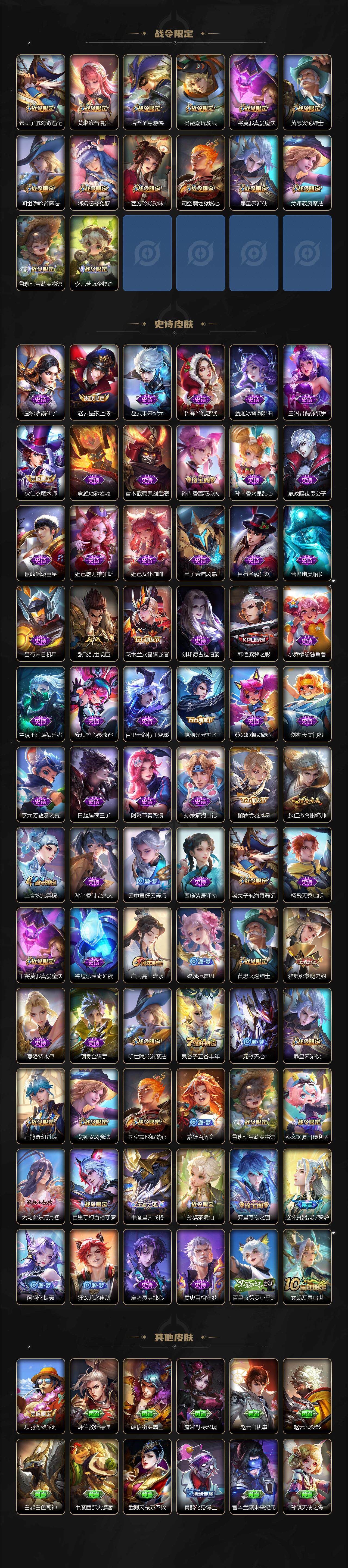 WZLE3439280王者荣耀账号详情图3 WZLE3439280王者荣耀账号详情图3