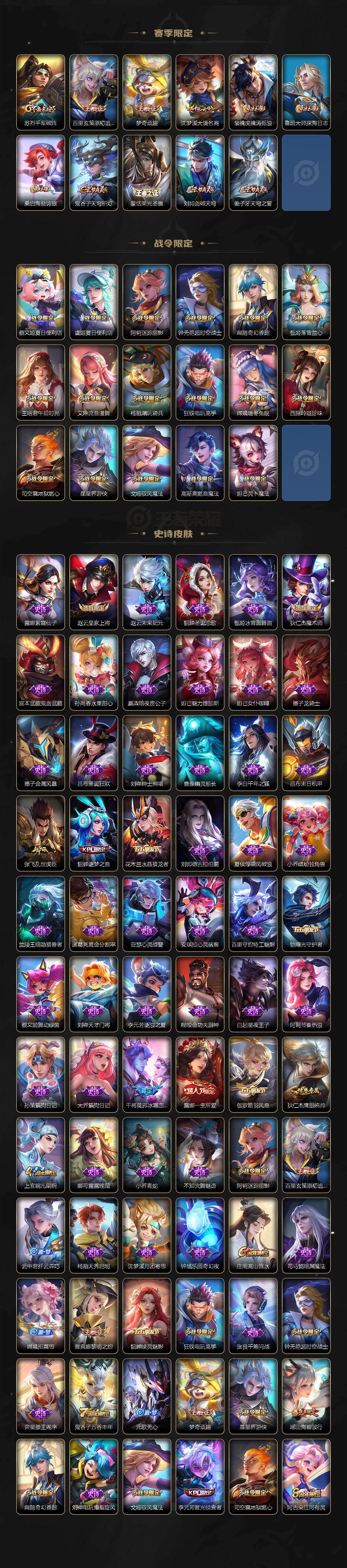 WZ03410085王者荣耀账号详情图3 WZ03410085王者荣耀账号详情图3