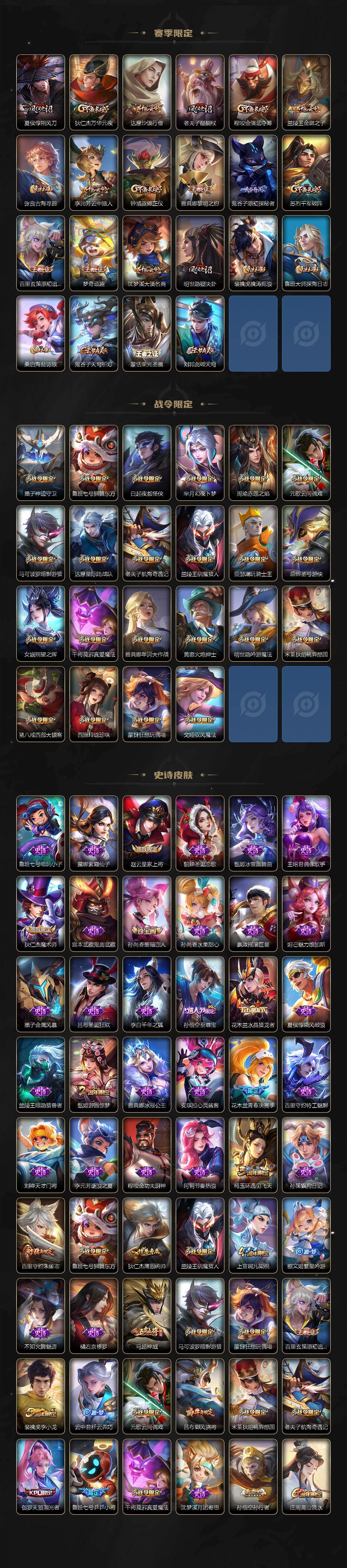 WZ03410087王者荣耀账号详情图3 WZ03410087王者荣耀账号详情图3