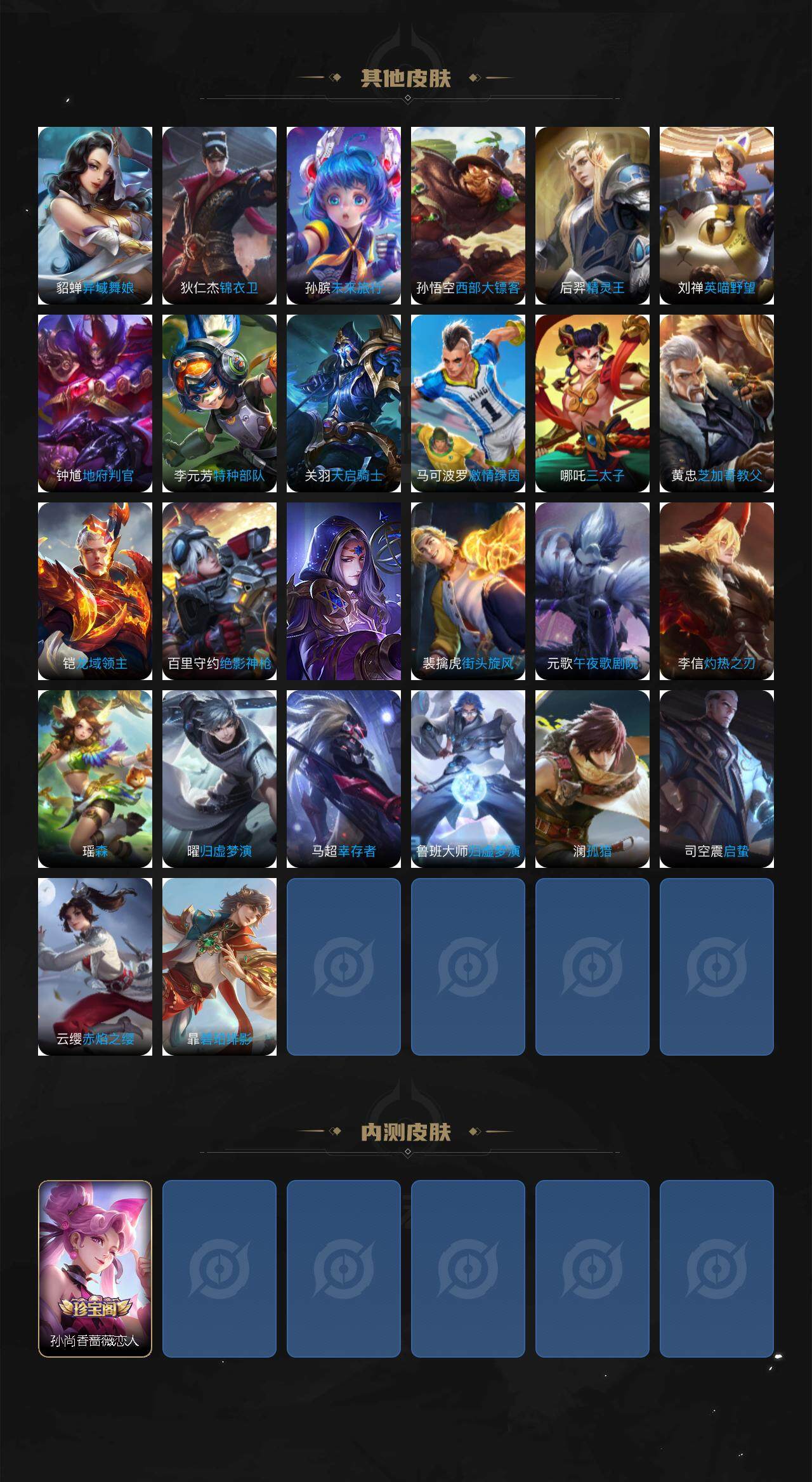 WZLFY3436539王者荣耀账号详情图4 WZLFY3436539王者荣耀账号详情图4