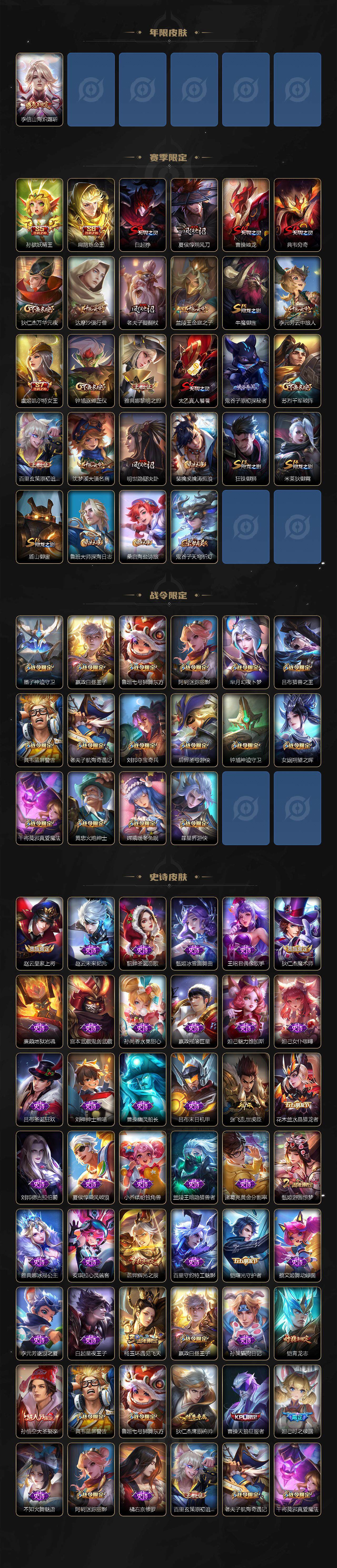 WZLE3448710王者荣耀账号详情图3 WZLE3448710王者荣耀账号详情图3