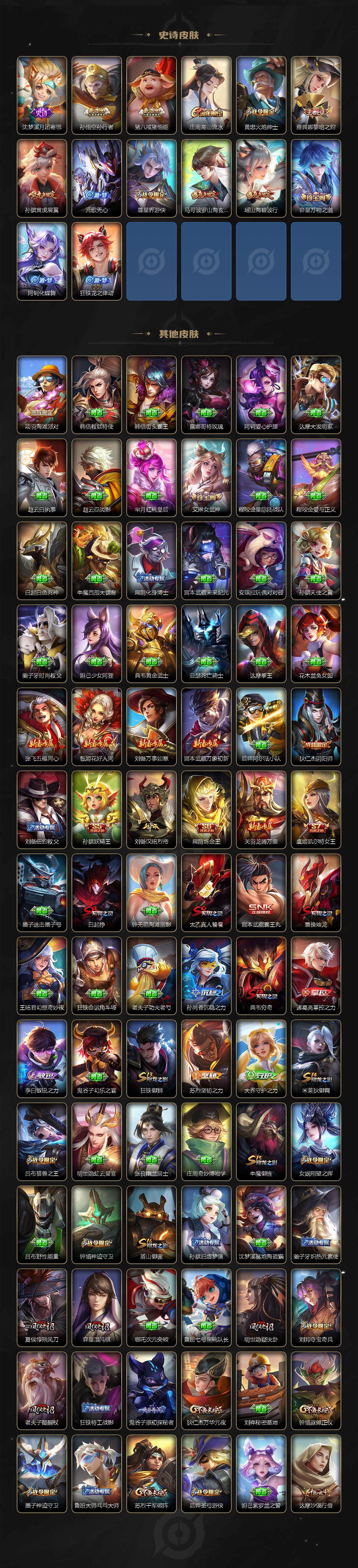 WZLE3448710王者荣耀账号详情图4 WZLE3448710王者荣耀账号详情图4