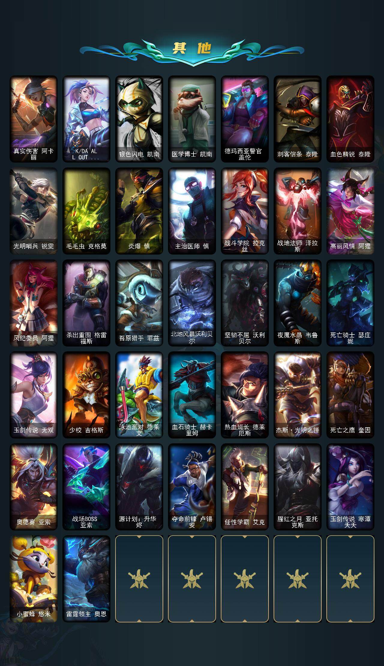 LOLEY321720英雄联盟账号详情图4