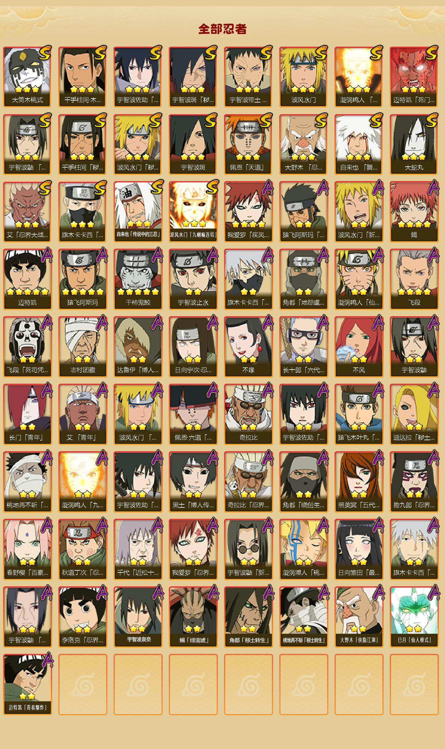 HYQM340803火影忍者账号详情图3 HYQM340803火影忍者账号详情图3