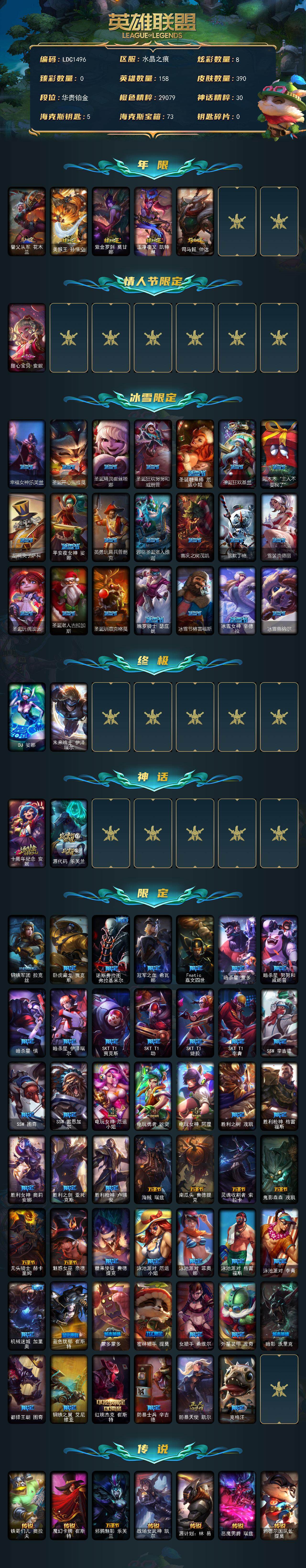 LOLCMW321770英雄联盟账号详情图2