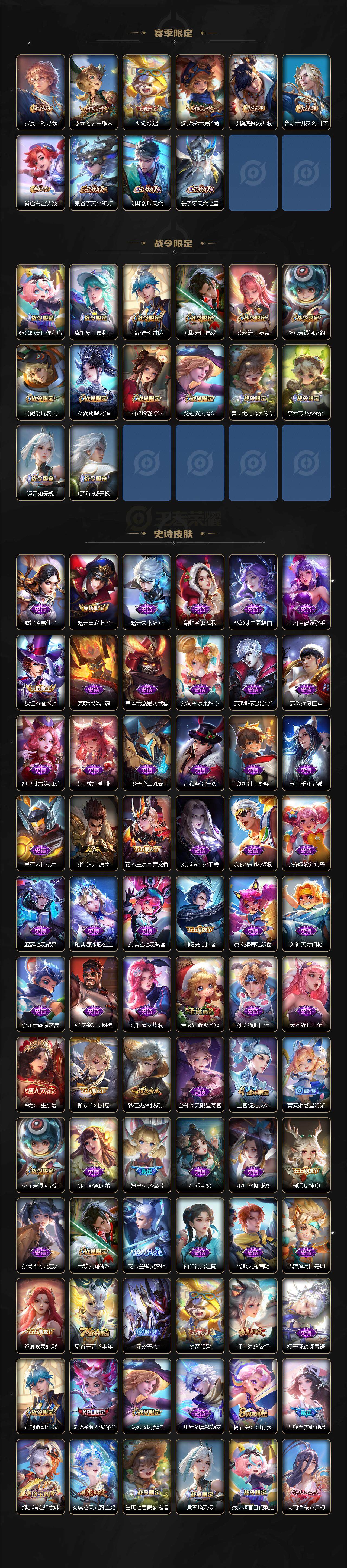 WZLE3439257王者荣耀账号详情图3 WZLE3439257王者荣耀账号详情图3