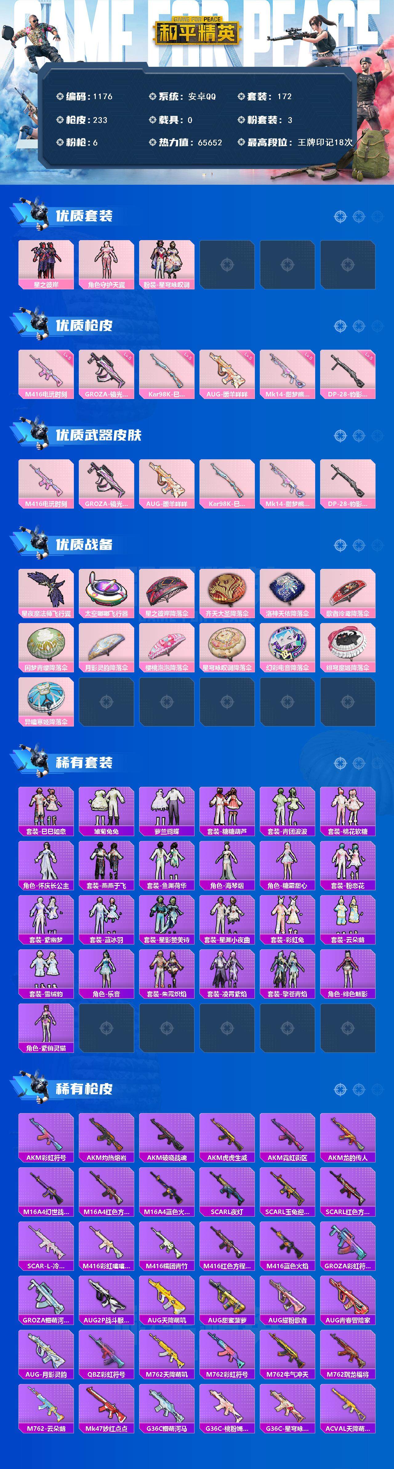 HPQM3434285和平精英账号详情图4