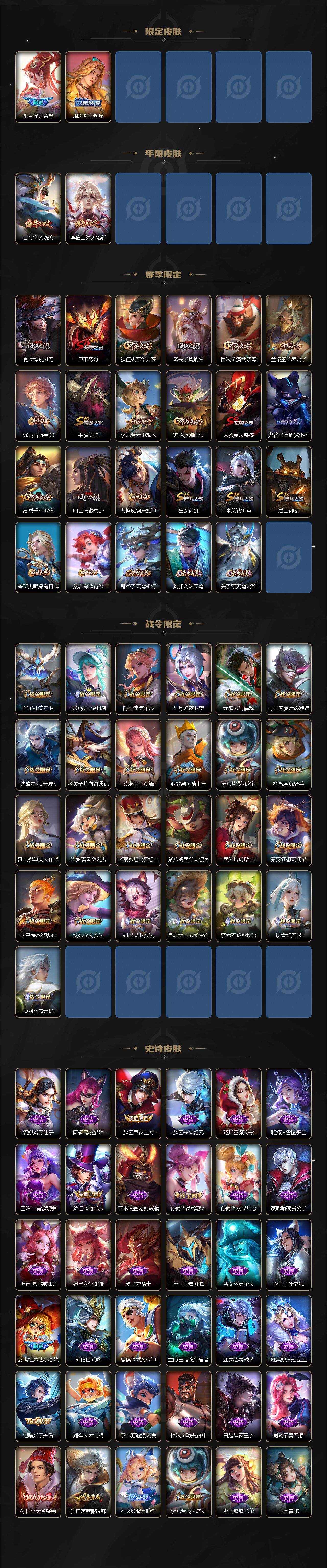 WZLE3439293王者荣耀账号详情图3 WZLE3439293王者荣耀账号详情图3