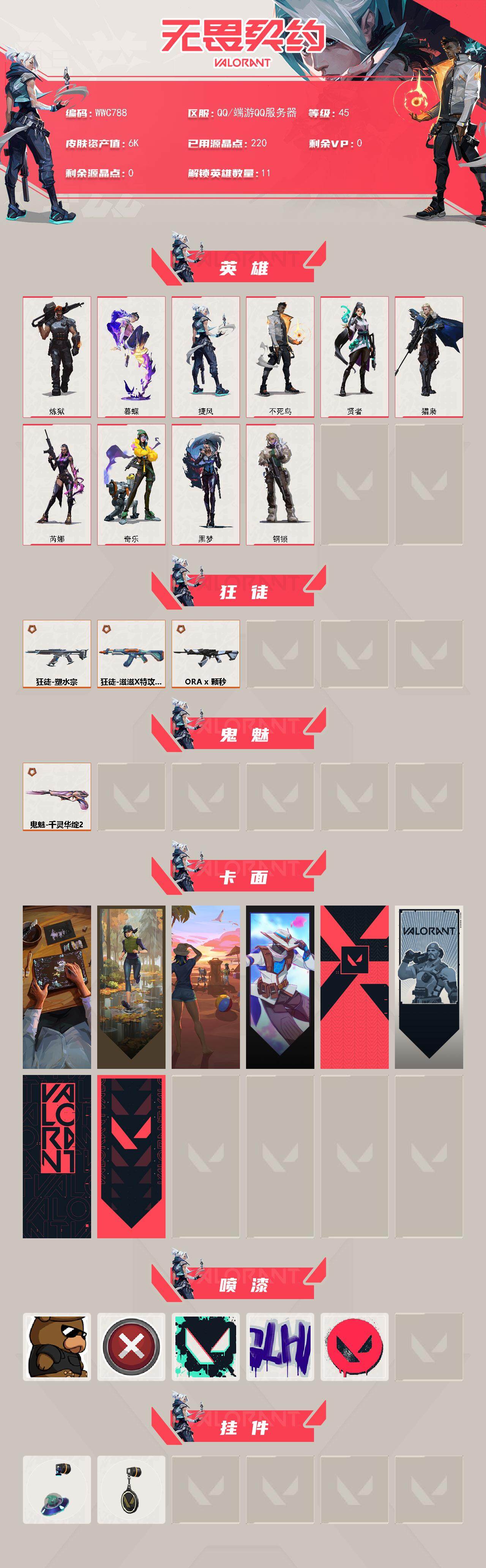 WWQEY330247无畏契约账号详情图2