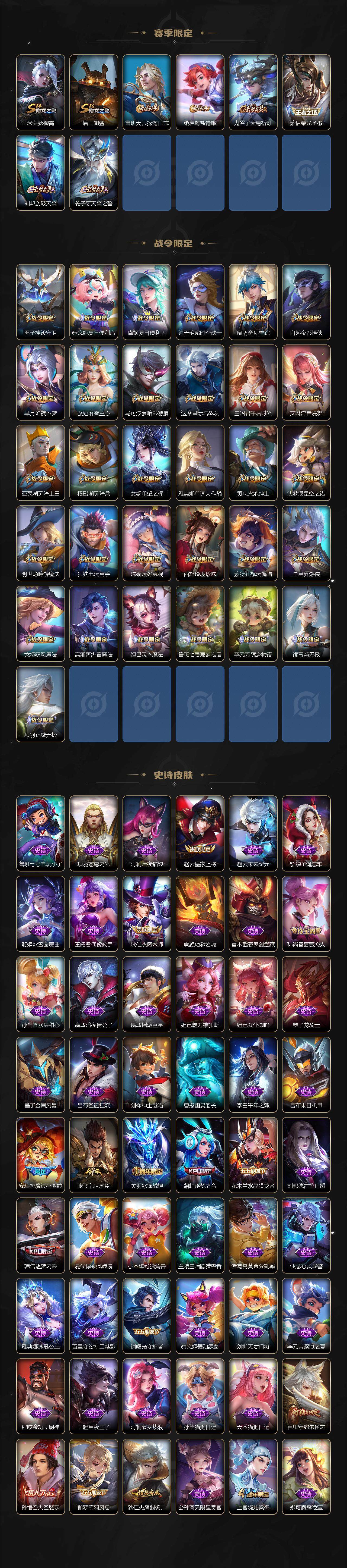 WZLE3441348王者荣耀账号详情图4