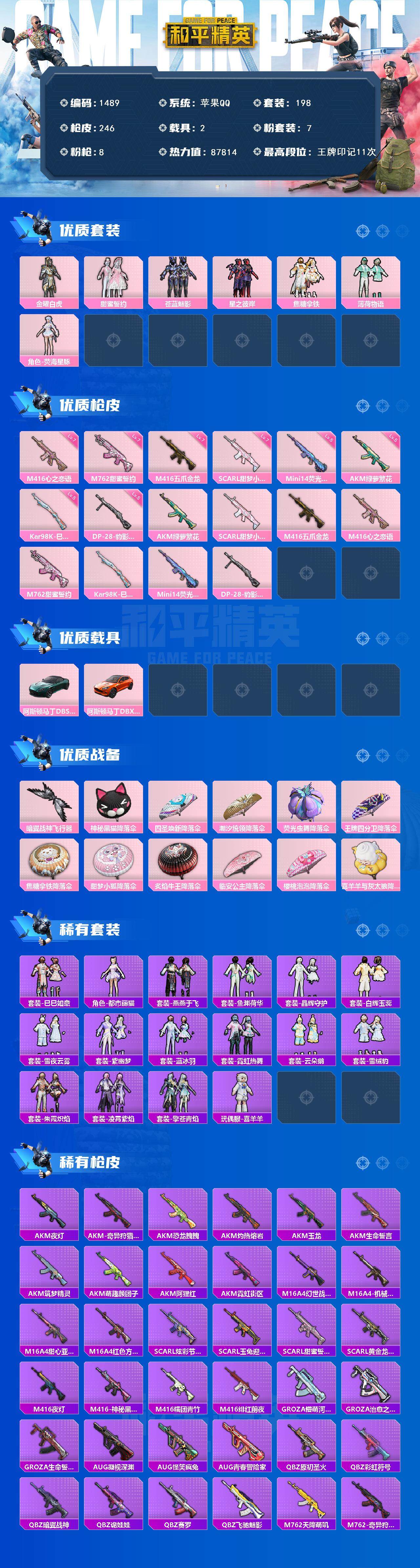 HPCMW3434544和平精英账号详情图2