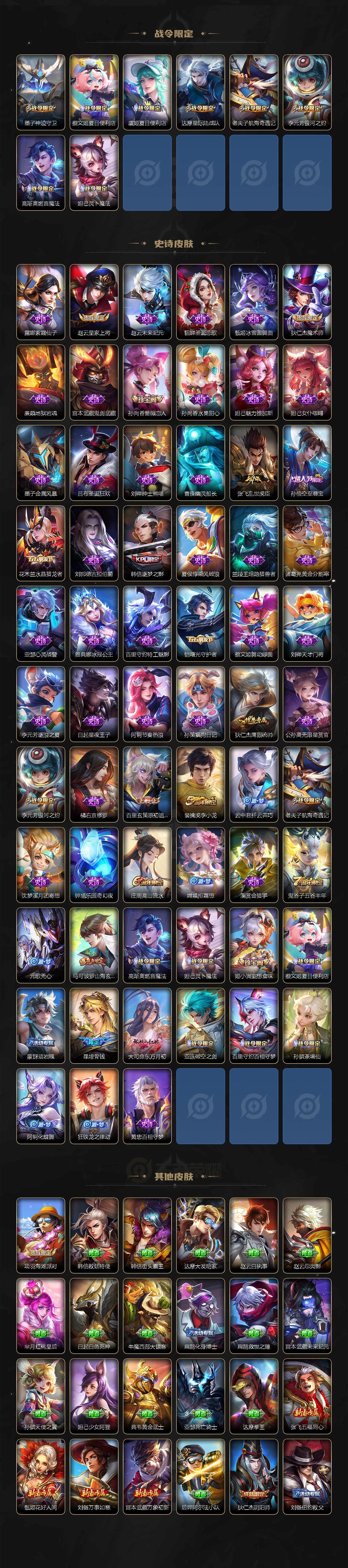 WZQM3440218王者荣耀账号详情图4 WZQM3440218王者荣耀账号详情图4