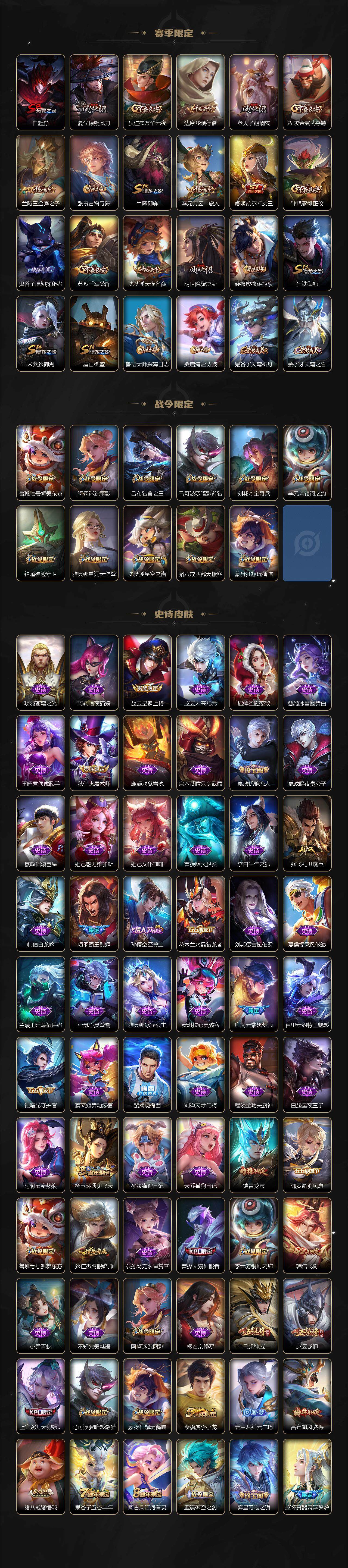 WZLE3448722王者荣耀账号详情图3