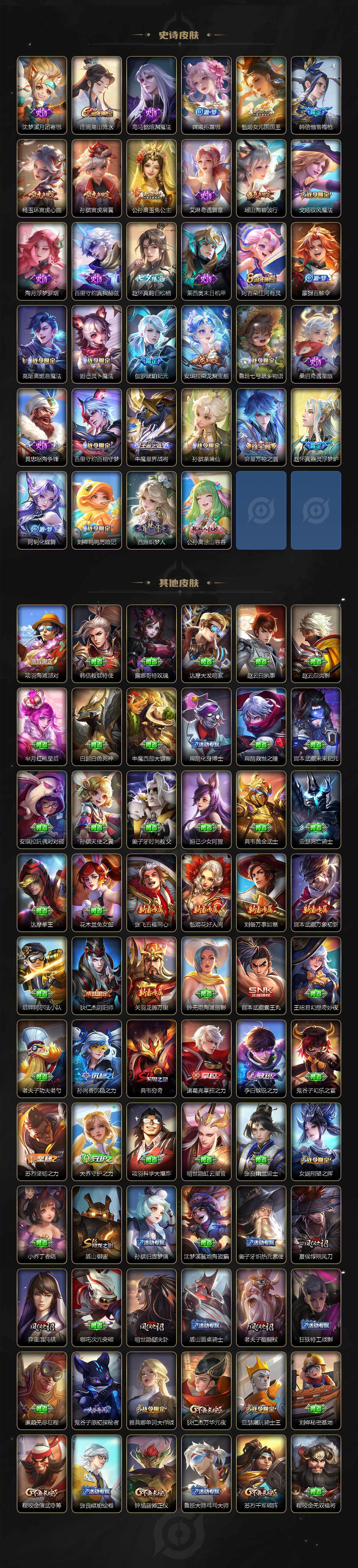 WZ03410153王者荣耀账号详情图4 WZ03410153王者荣耀账号详情图4