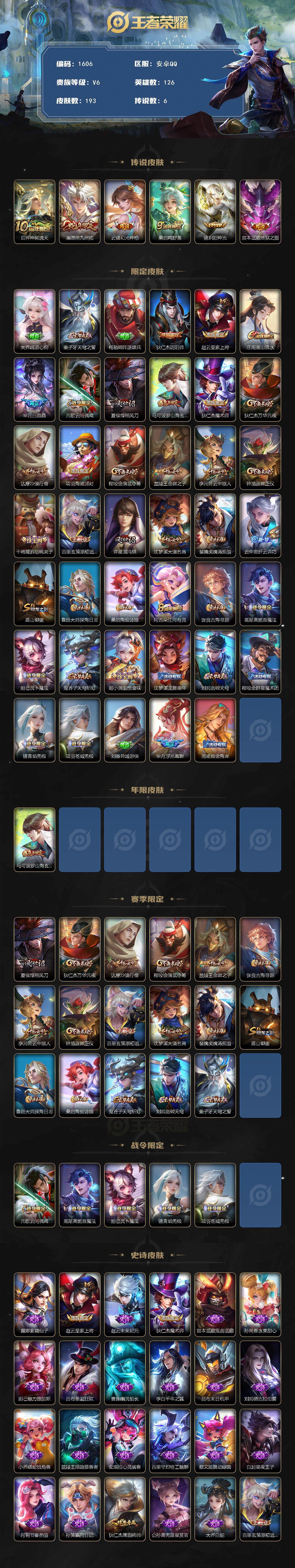 WZCMW3440000王者荣耀账号详情图2