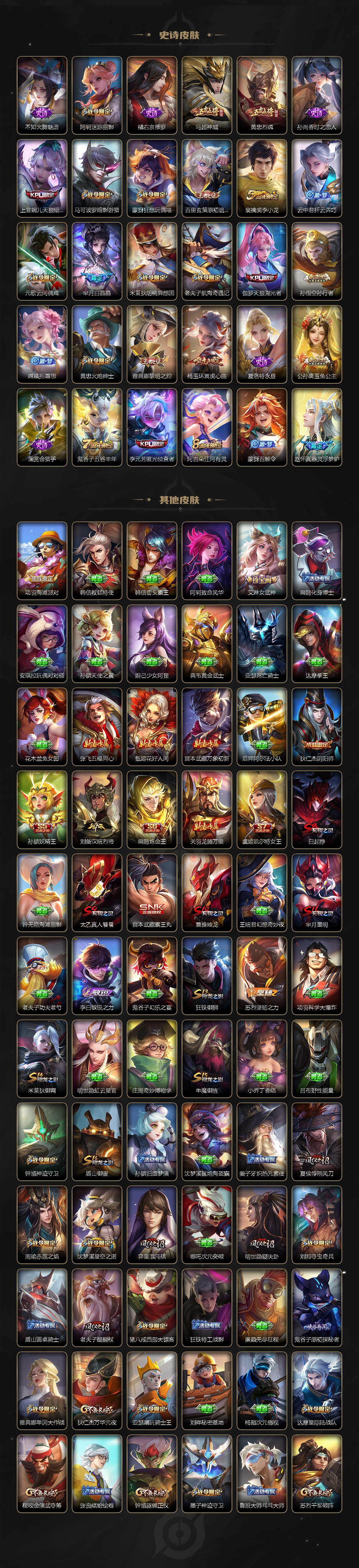 WZJZ3450009王者荣耀账号详情图4