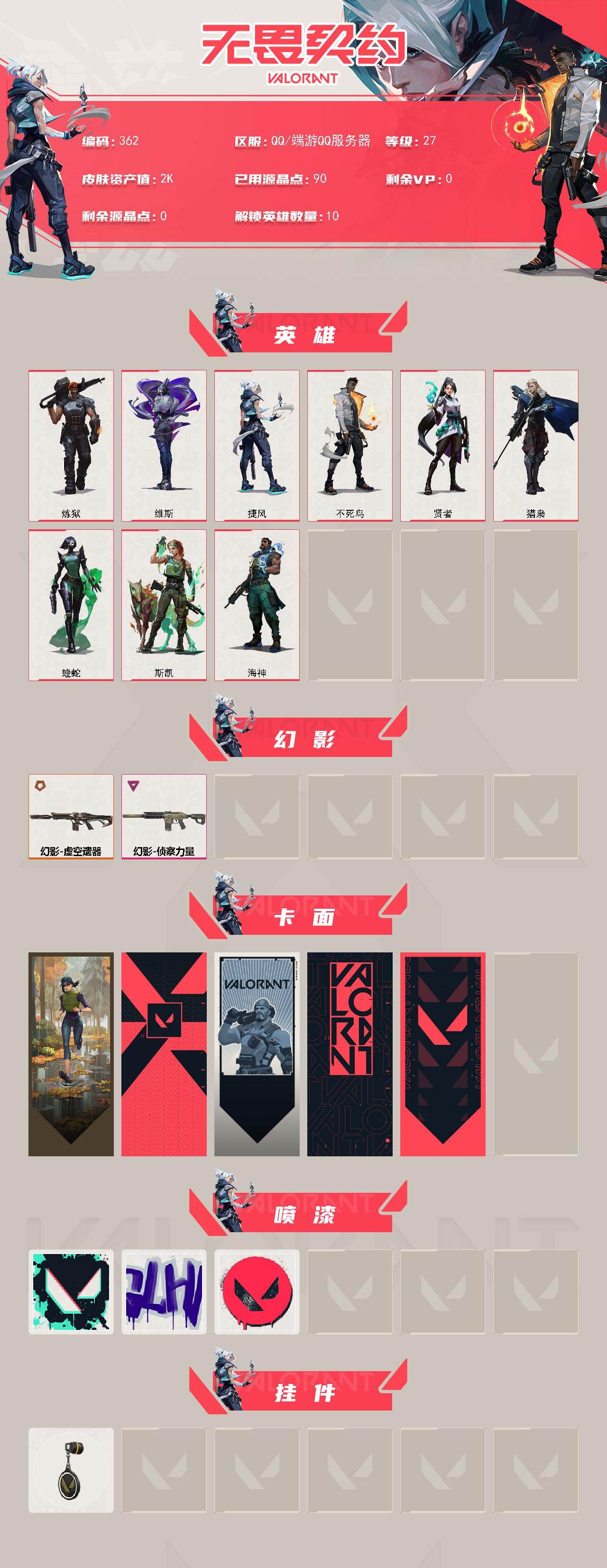 WWQQM330236无畏契约账号详情图3