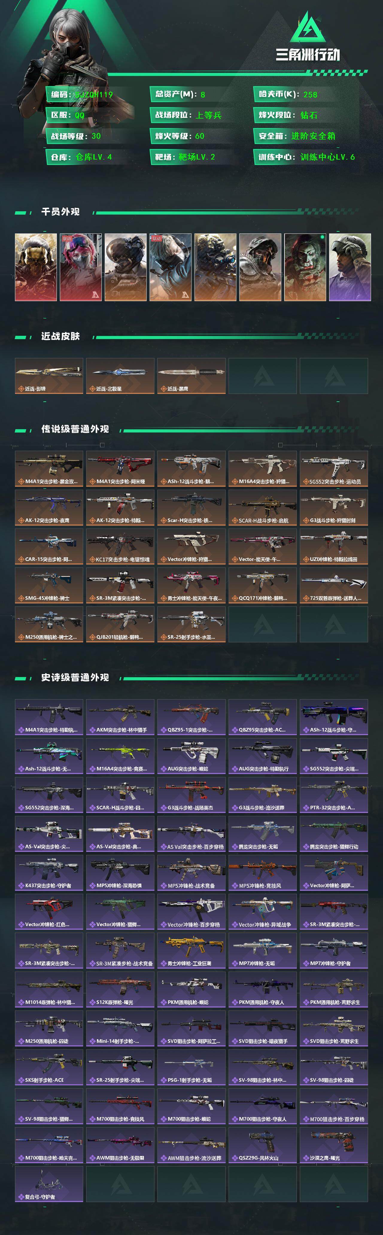 SJZEY390340三角洲行动账号详情图2