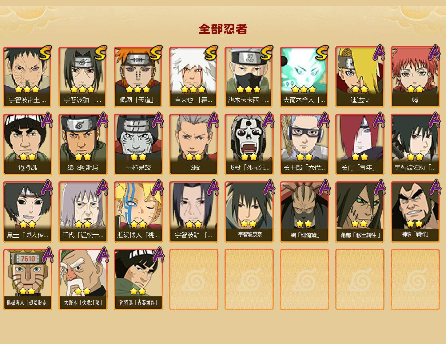 HYEY341151火影忍者账号详情图2