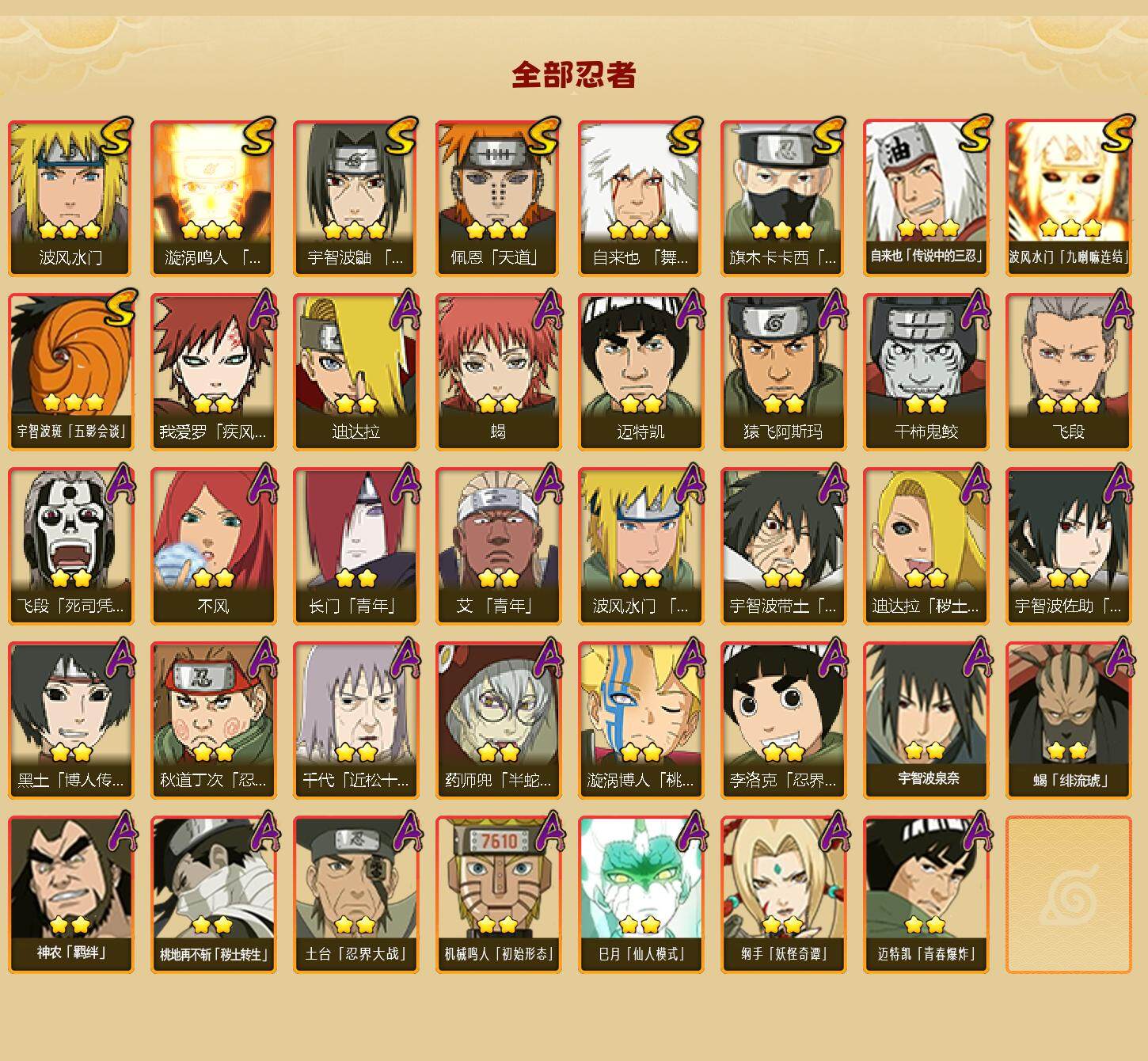 HYQM341087火影忍者账号详情图3