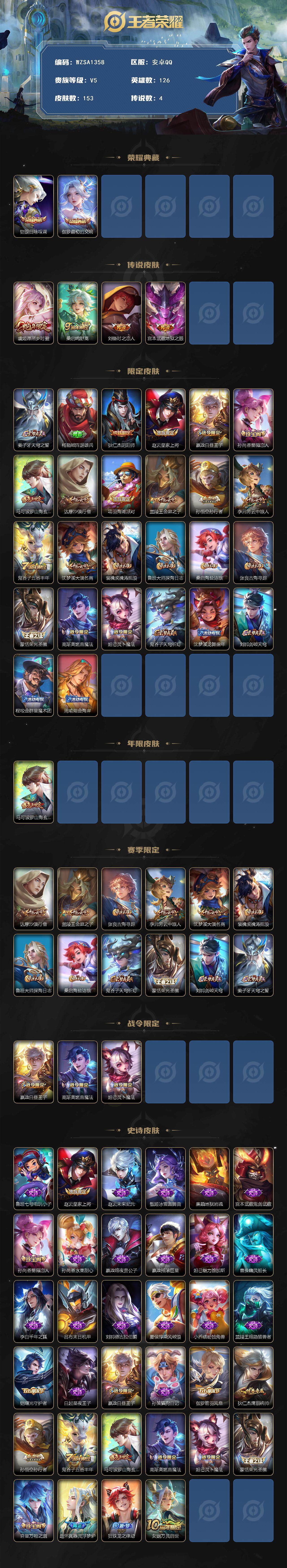 WZEY3443261王者荣耀账号详情图3