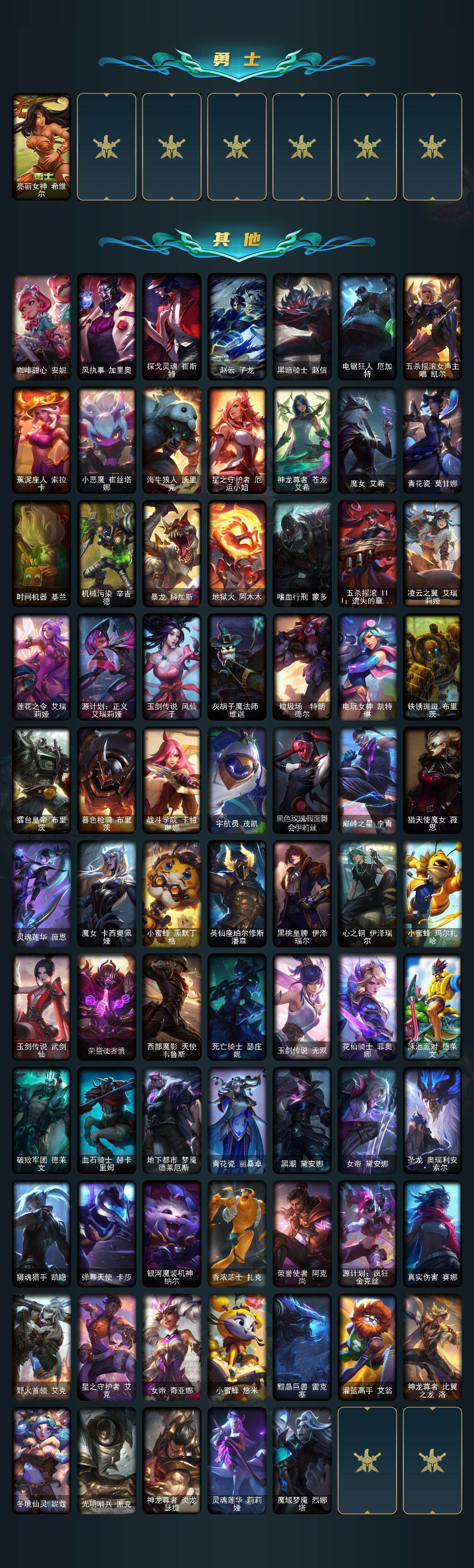 LOLQM322208英雄联盟账号详情图4