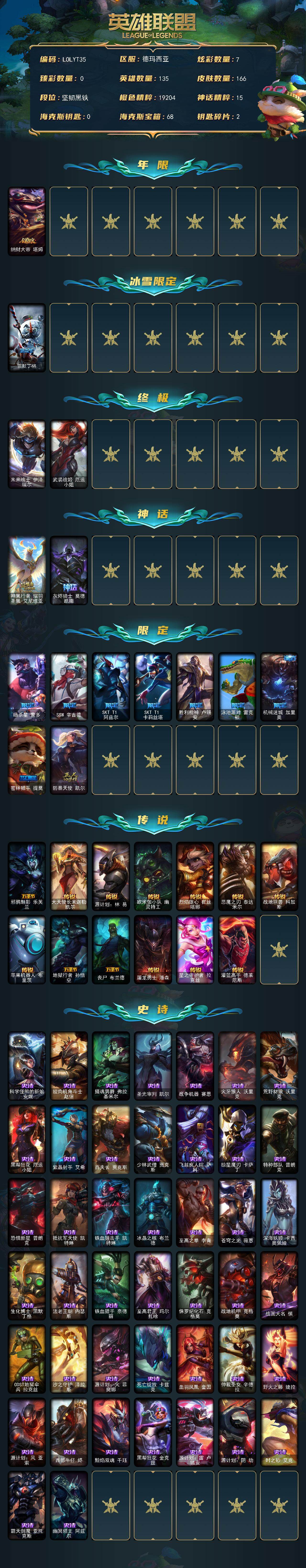 LOLQM322022英雄联盟账号详情图4