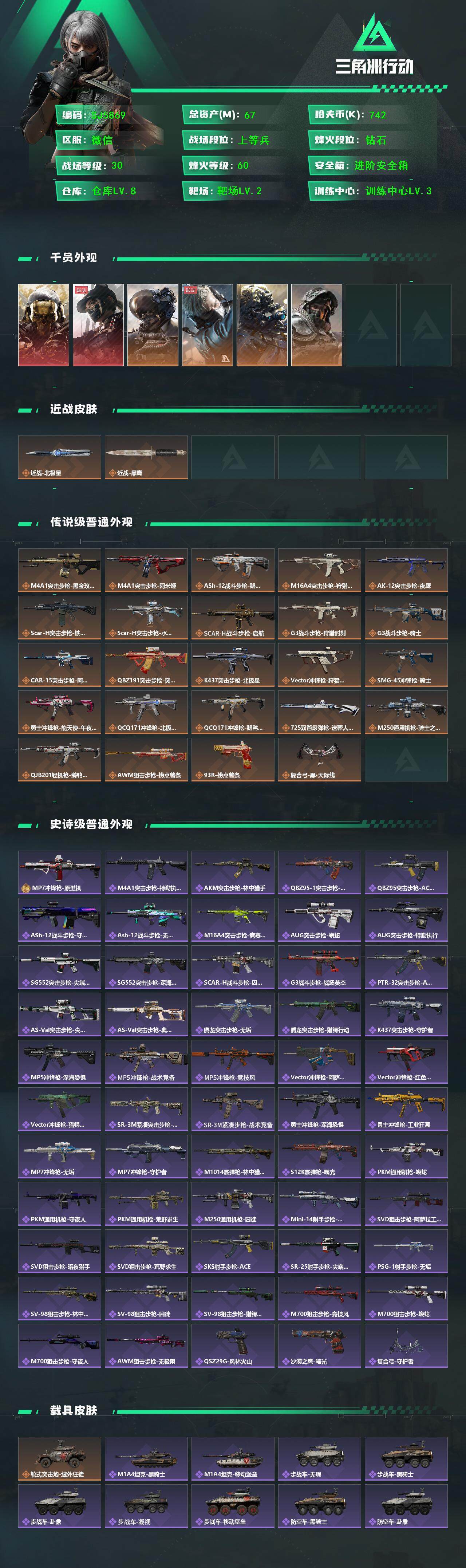 SJZEY391121三角洲行动账号详情图3