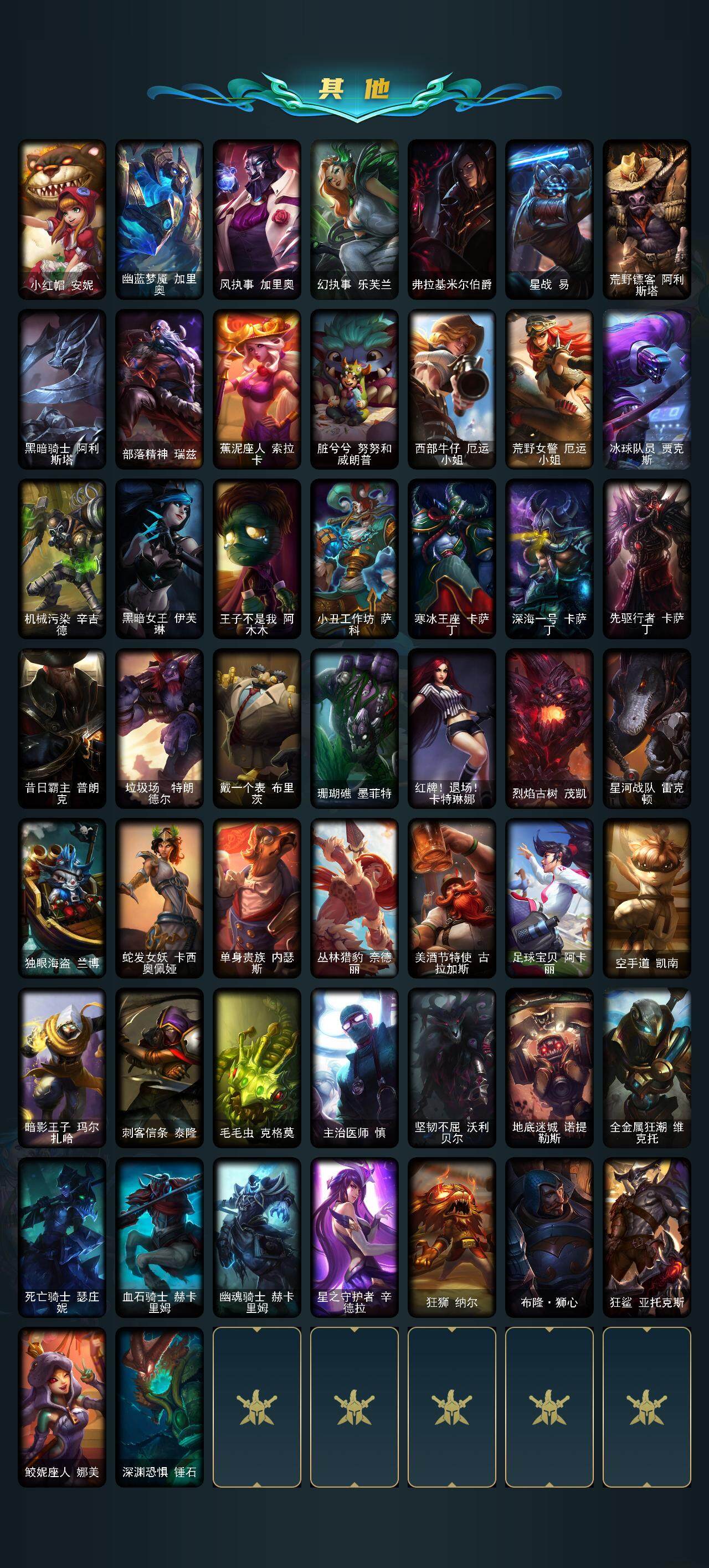 LOLCMW322195英雄联盟账号详情图3