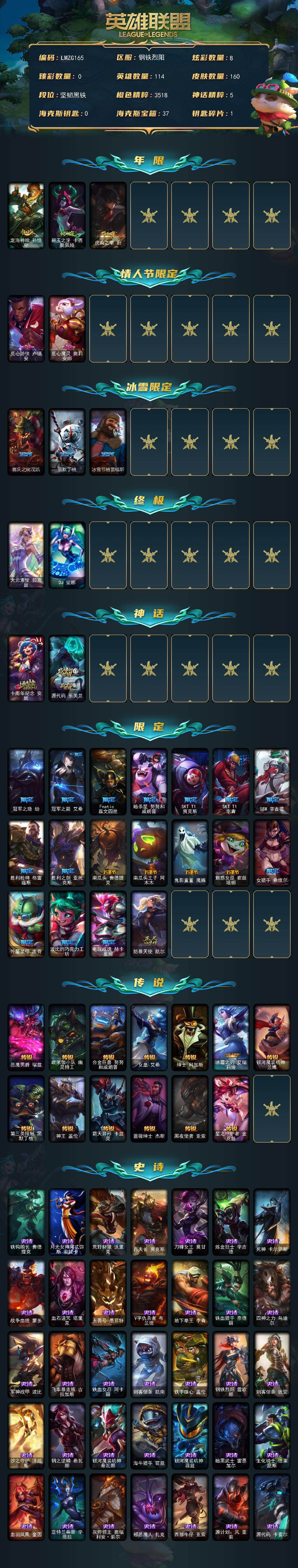 LOLQM322198英雄联盟账号详情图4