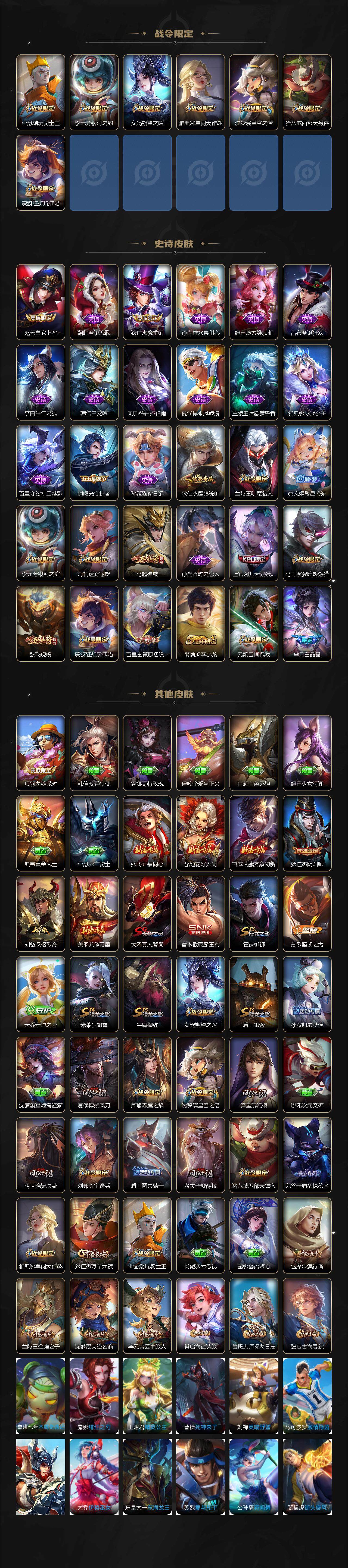 WZLX3450652王者荣耀账号详情图4