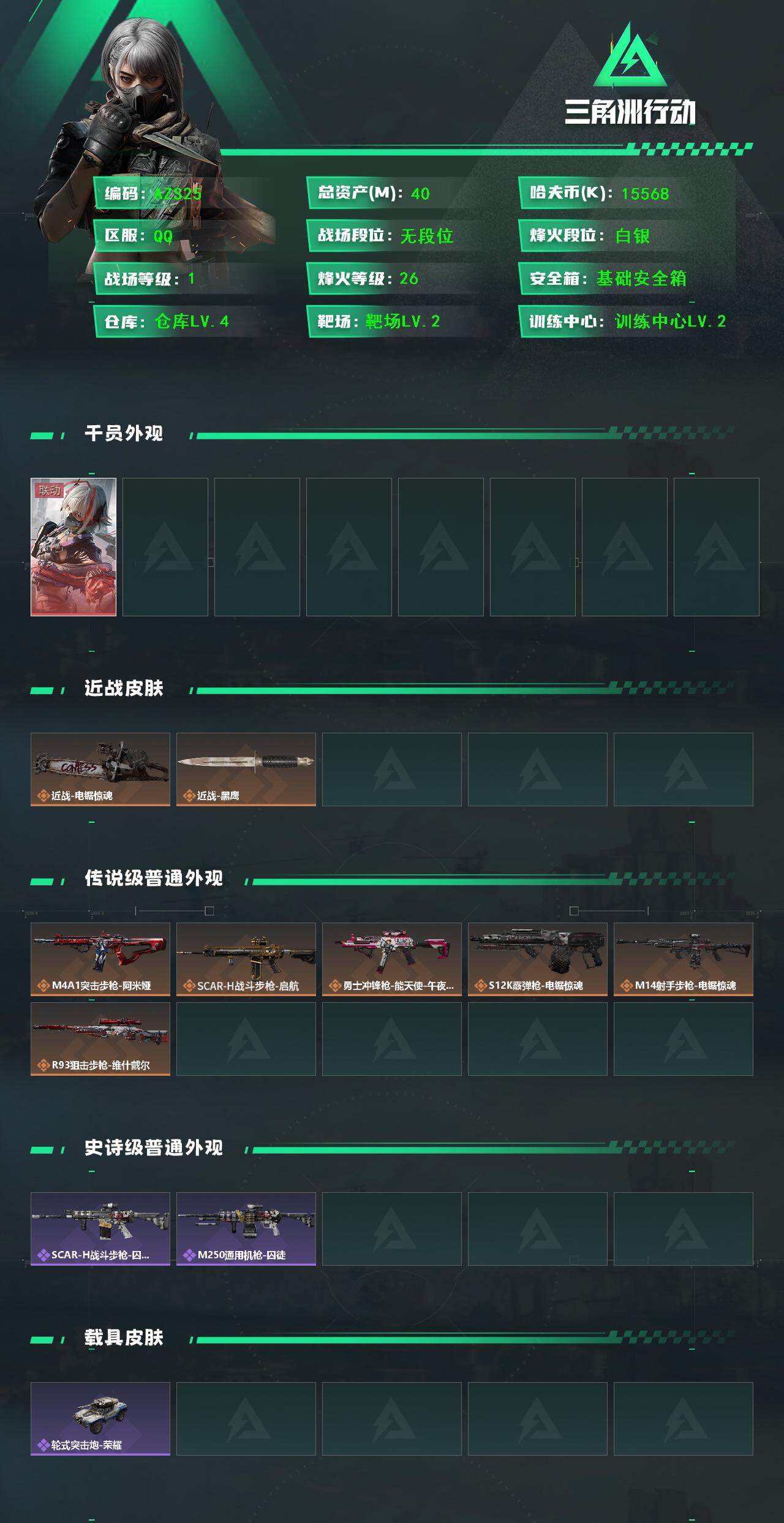 SJZCMW391536三角洲行动账号详情图4