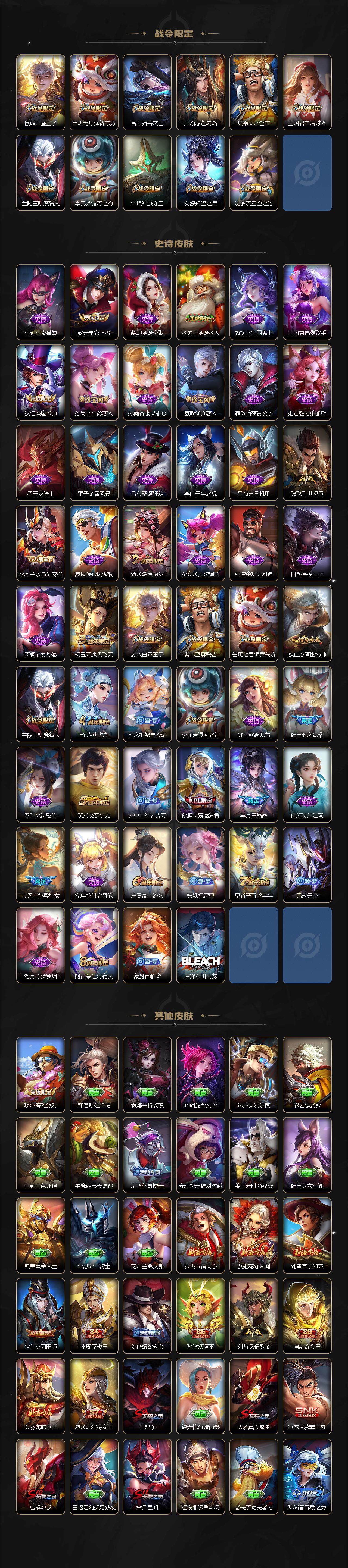 WZKG457337王者荣耀账号详情图4