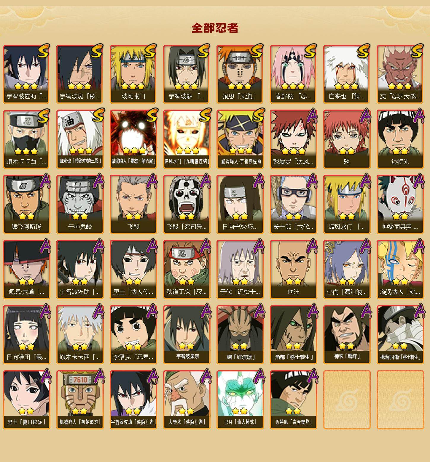 HYQM341684火影忍者账号详情图13