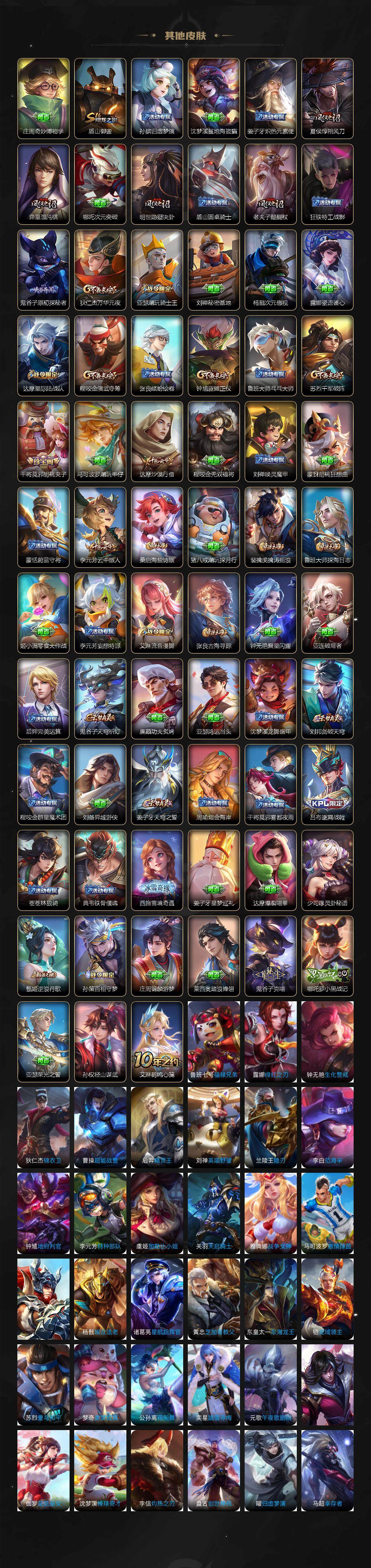 WZLE3454504王者荣耀账号详情图4