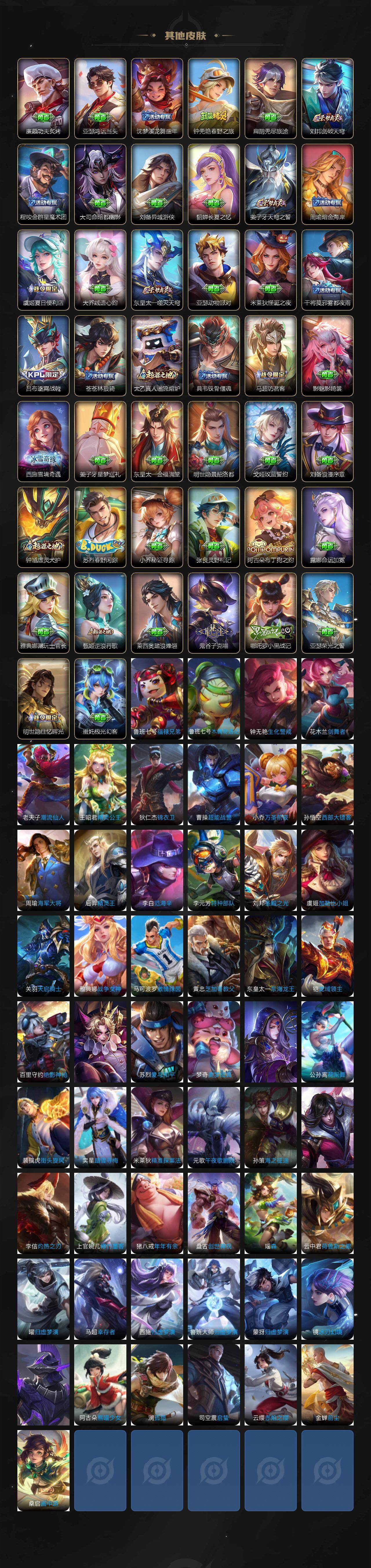 WZLE3450645王者荣耀账号详情图5 WZLE3450645王者荣耀账号详情图5