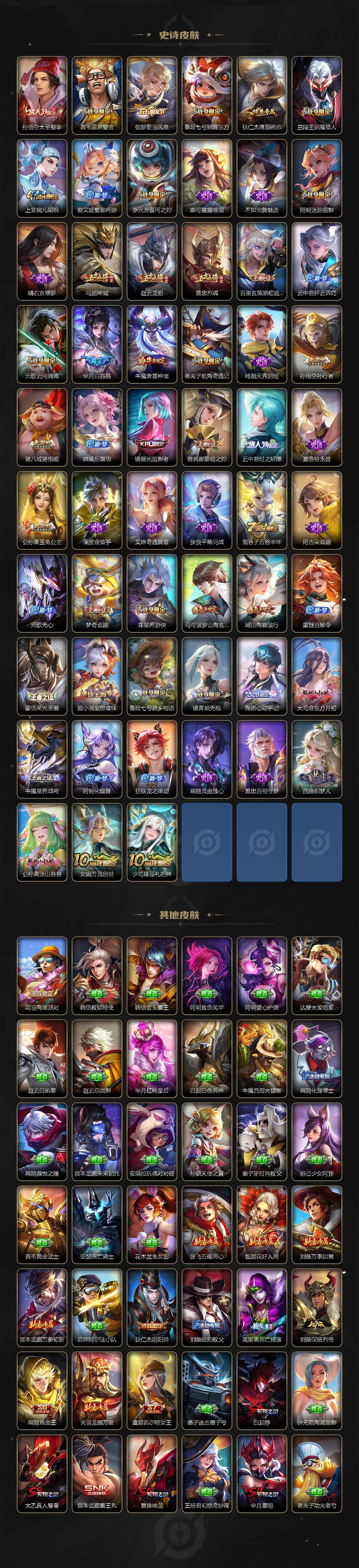 WZLX3450569王者荣耀账号详情图6 WZLX3450569王者荣耀账号详情图6