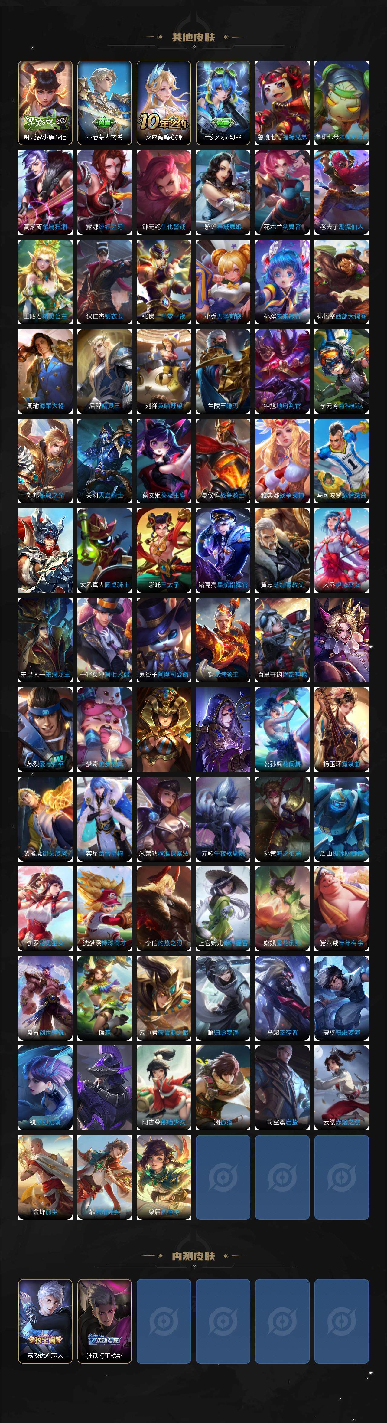 WZLX3450569王者荣耀账号详情图8 WZLX3450569王者荣耀账号详情图8