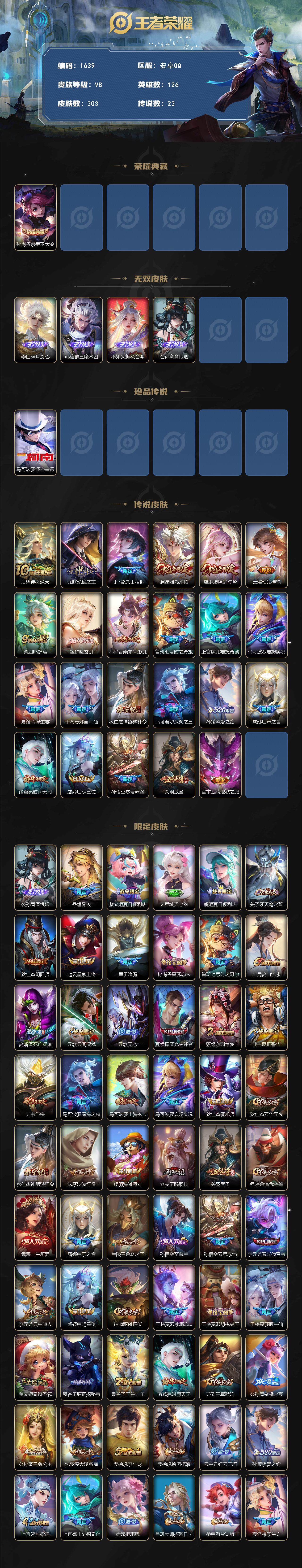 WZCMW3444250王者荣耀账号详情图2