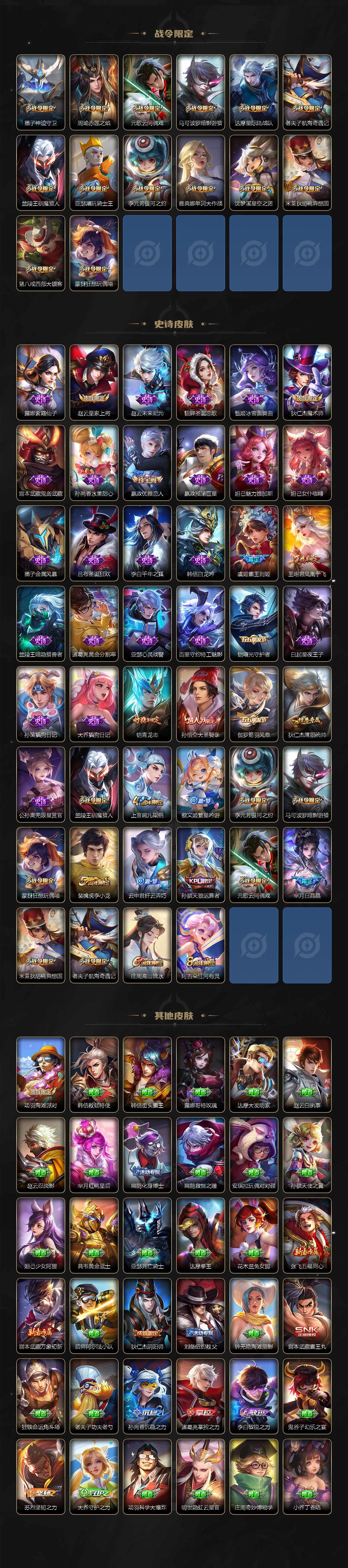 WZ03410236王者荣耀账号详情图3 WZ03410236王者荣耀账号详情图3