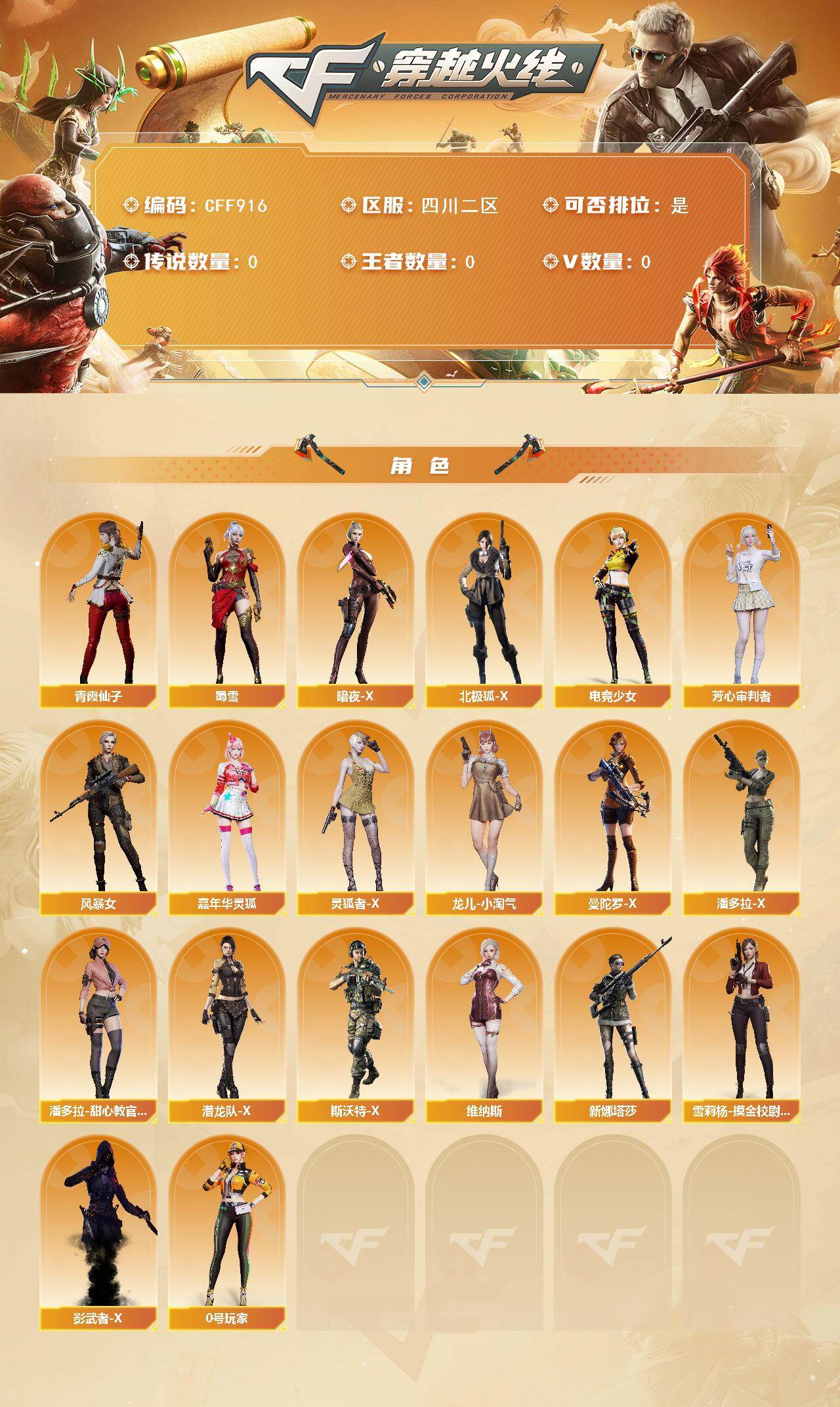 CFEY377760穿越火线账号详情图2