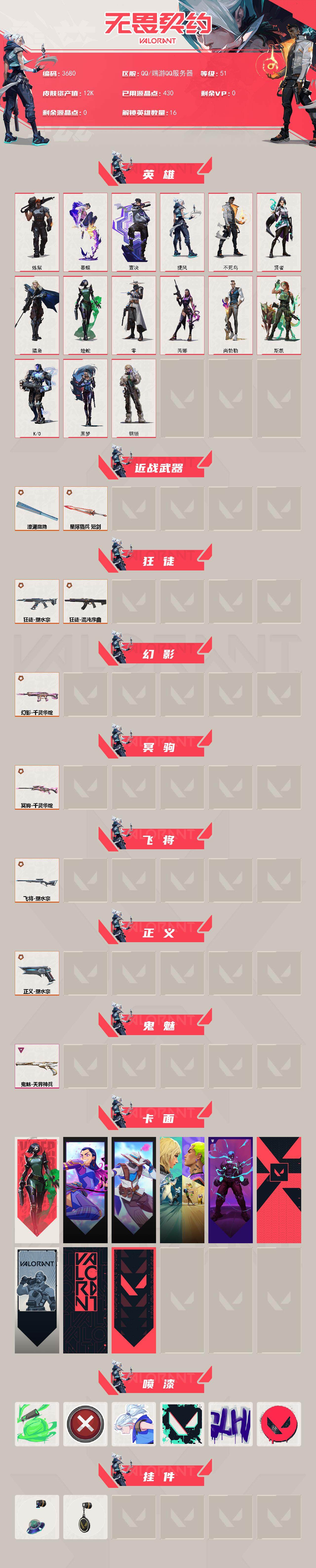 WWQQM40741无畏契约账号详情图5 WWQQM40741无畏契约账号详情图5